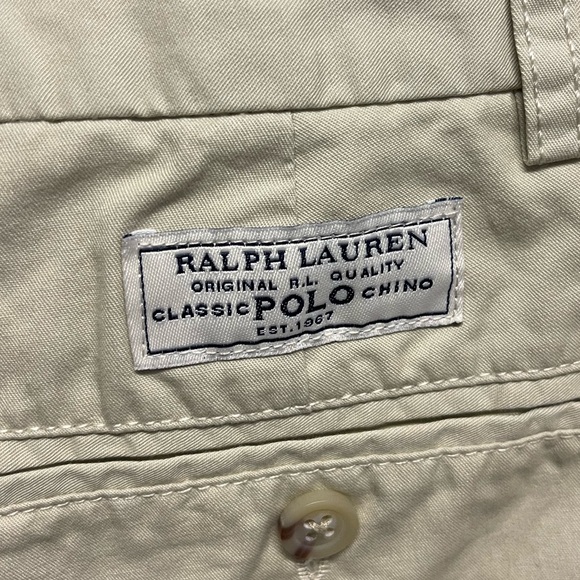Polo by Ralph Lauren Kids Khaki Shorts NWT Size 12 - Picture 5 of 5